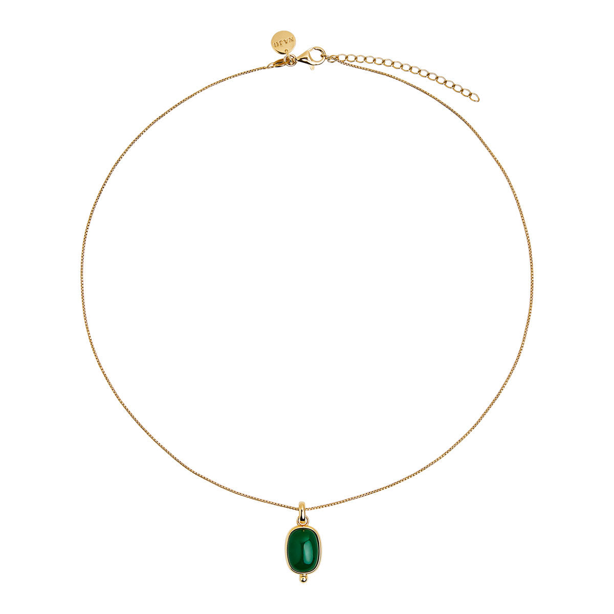 NAJO Fleur Green Onyx Pendant N7361