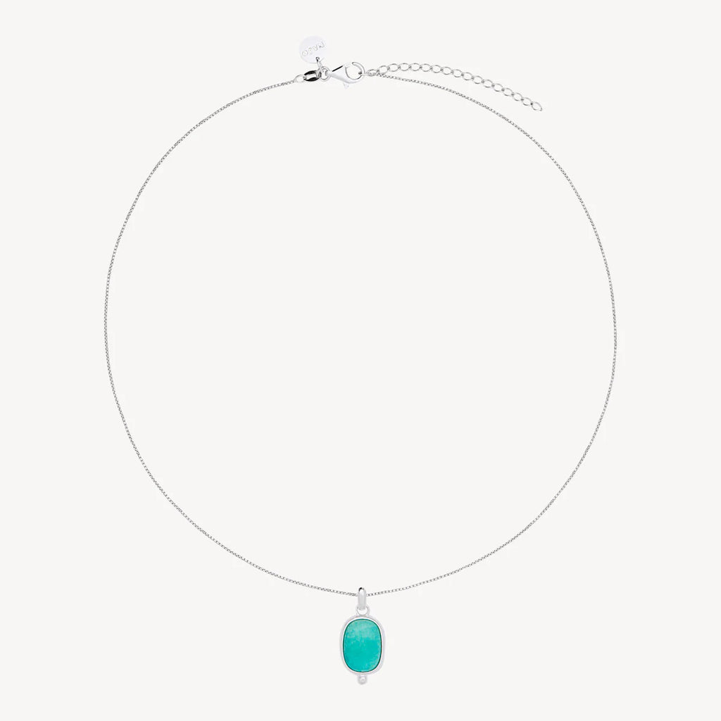 Fleur Amazonite Necklace (45+ext ) N7362