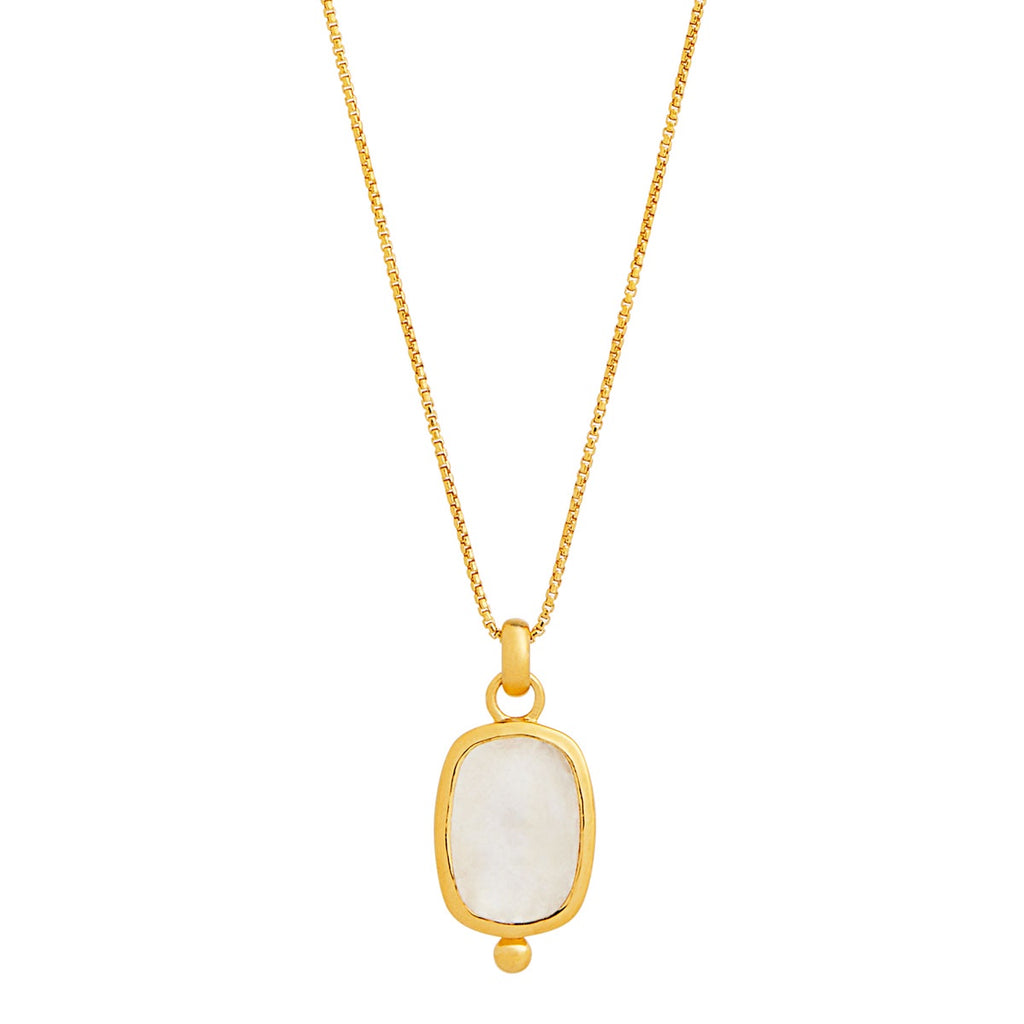 NAJO Fleur Rainbow Moonstone Pendant N7363
