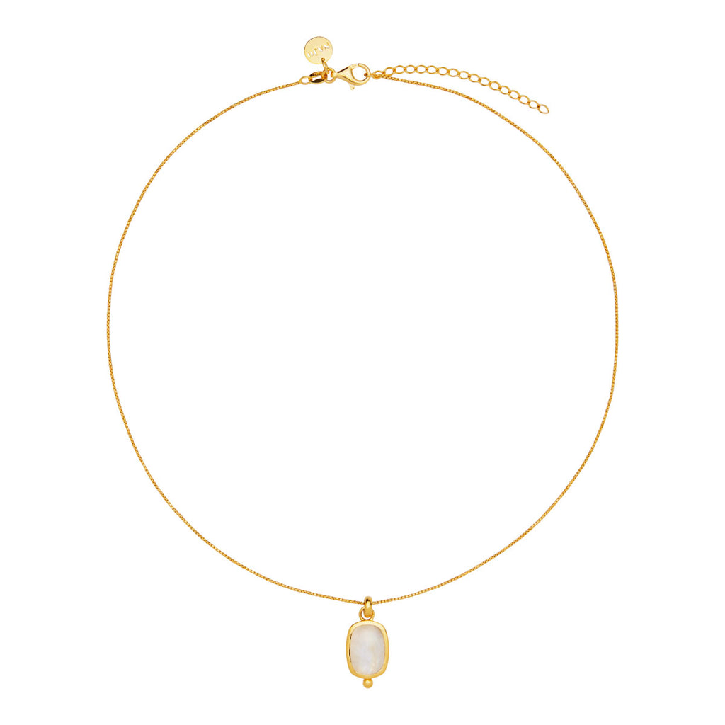 NAJO Fleur Rainbow Moonstone Pendant N7363