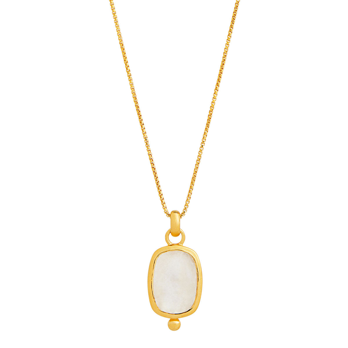 NAJO Fleur Rainbow Moonstone Pendant N7363