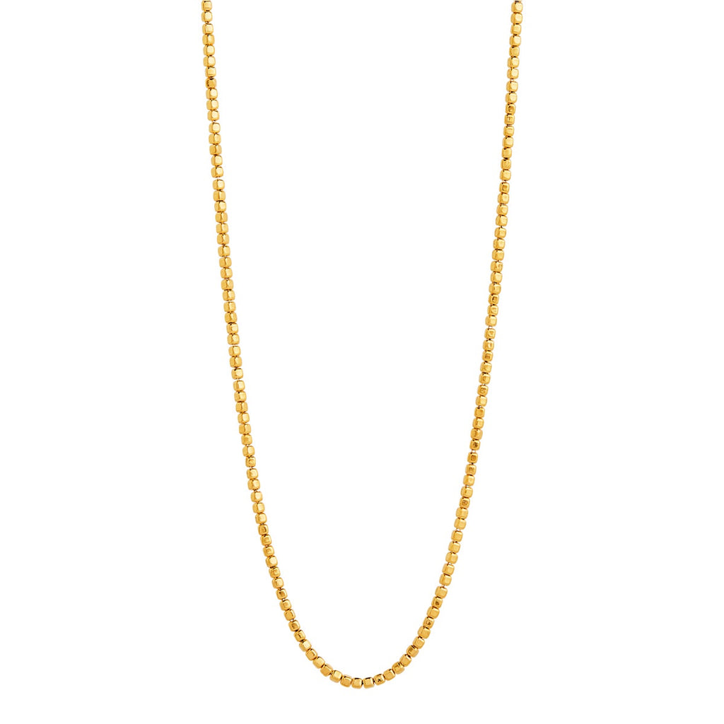 NAJO Quadrille Necklace yellow gold N7389