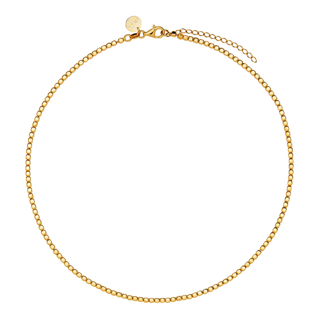 NAJO Quadrille Necklace yellow gold N7389