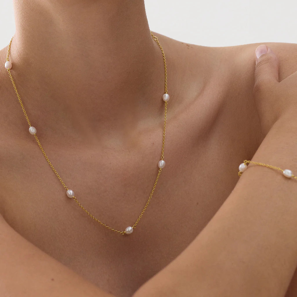 Tidal Whisper Pearl Necklace N7500