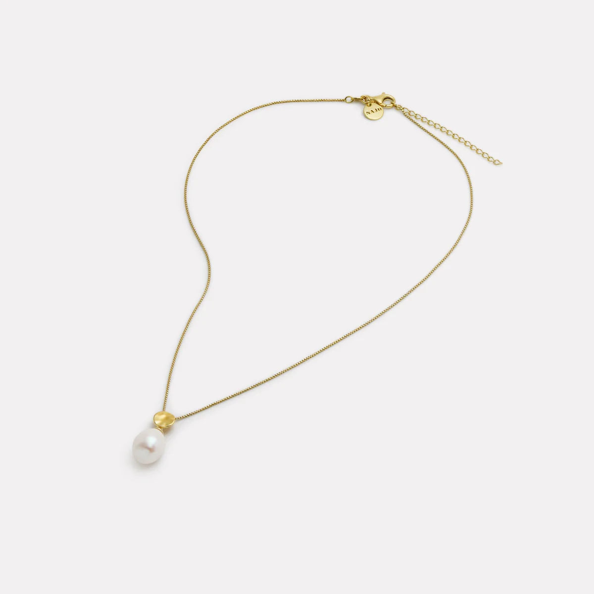 Ocean Drift Pearl Necklace N7642 YG