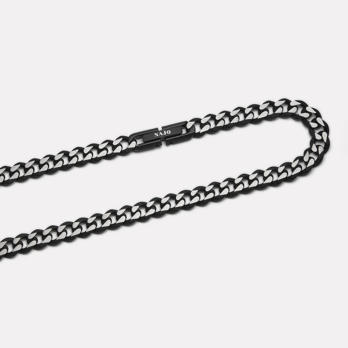 Nero Men’s Steel Curb Chain Necklace N9035