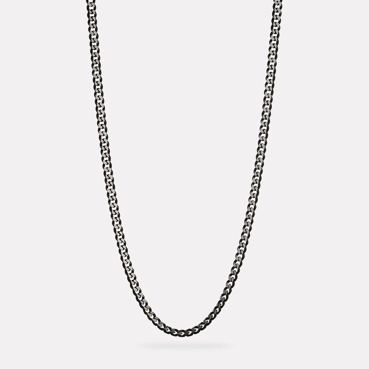 Nero Men’s Steel Curb Chain Necklace N9035