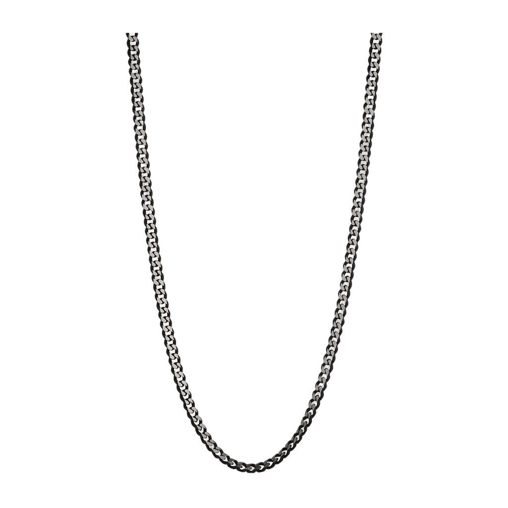 Nero Men’s Steel Curb Chain Necklace N9035