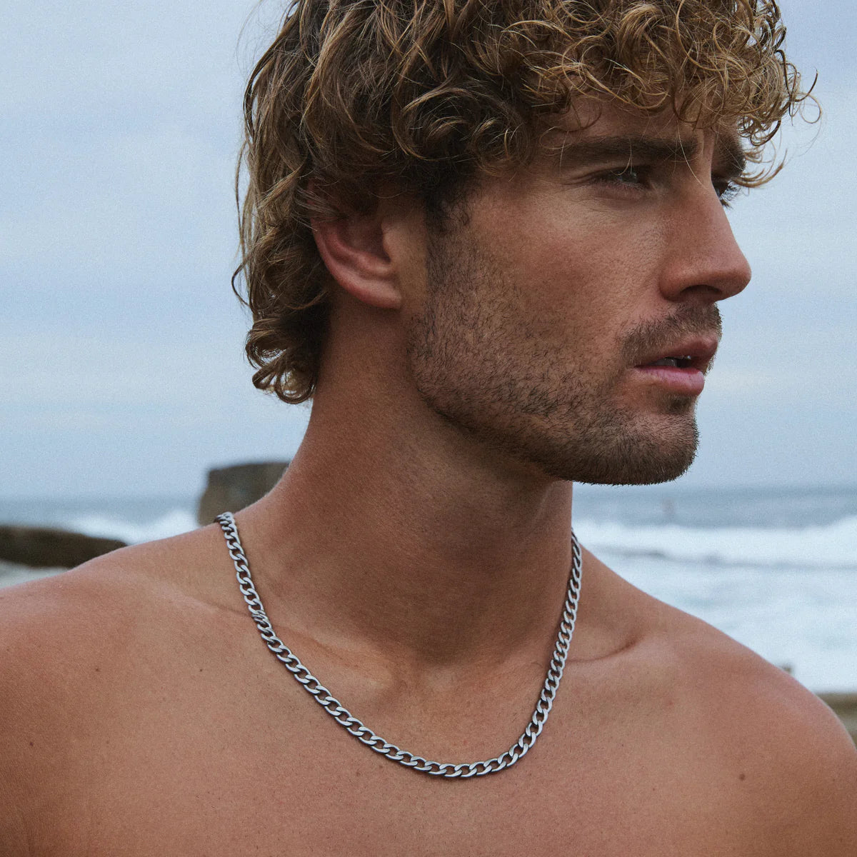 Forge Men's Steel Chain Necklace N9042