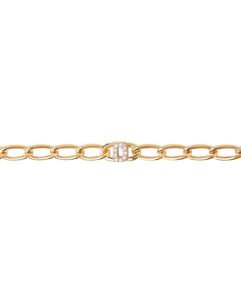 PDPAOLA Letter D Bracelet