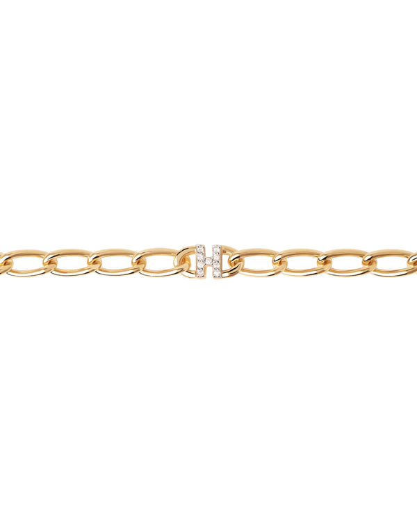 PDPAOLA Letter H Bracelet