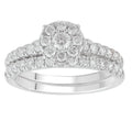 18ct WHT GOLD 1CT HI I1 DIAMOND RING R-41483-100-W-P