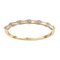 * 9K YLW GOLD 0.05CT HI I1 DIAMOND RING R-41821-005-Y-N