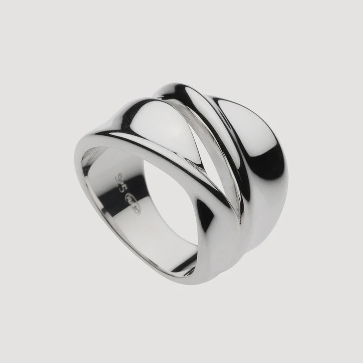 NAJO 'Somersault' Sterling Silver Ring Large R2254L