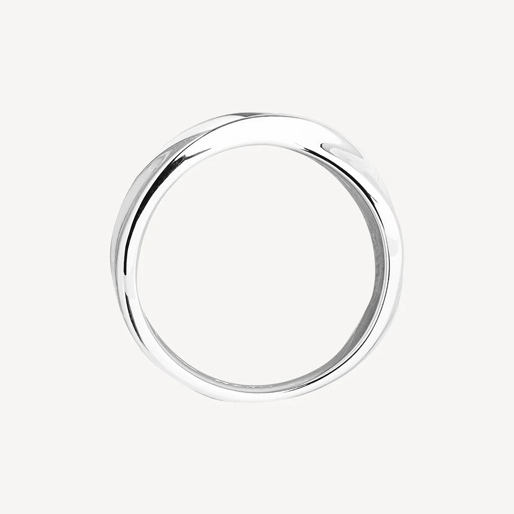 NAJO 'Somersault' Sterling Silver Ring Large R2254L
