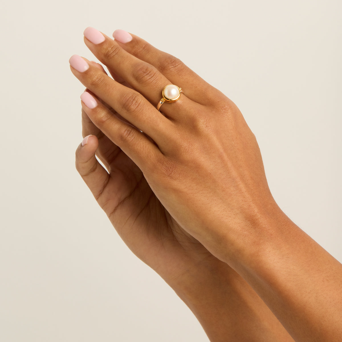 NAJO Garland Pearl Ring R6744L