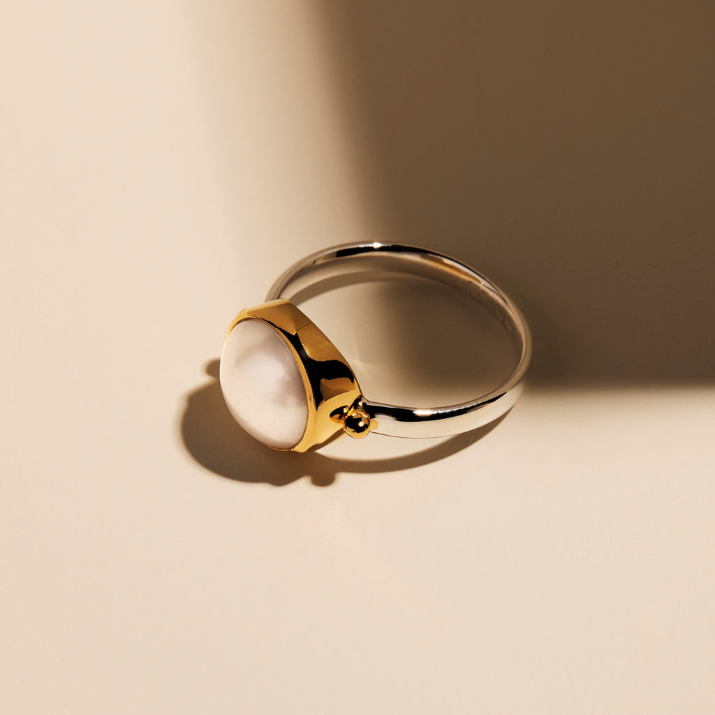 NAJO Garland Pearl Ring R6744L