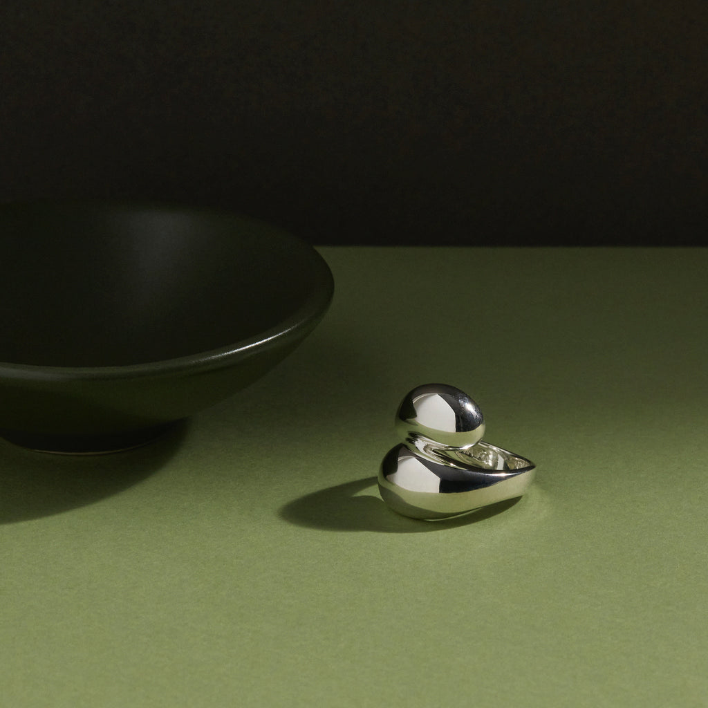 NAJO Waterfall Silver Ring
