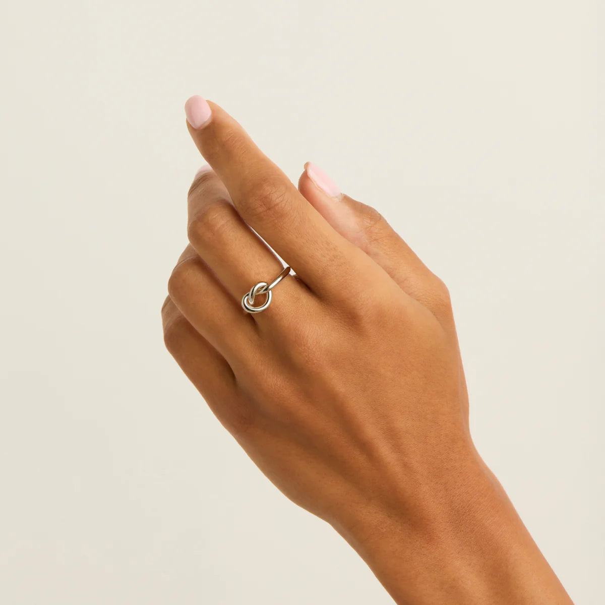 NAJO 'Nature's Knot' Sterling Silver Ring MEDIUM R7044M