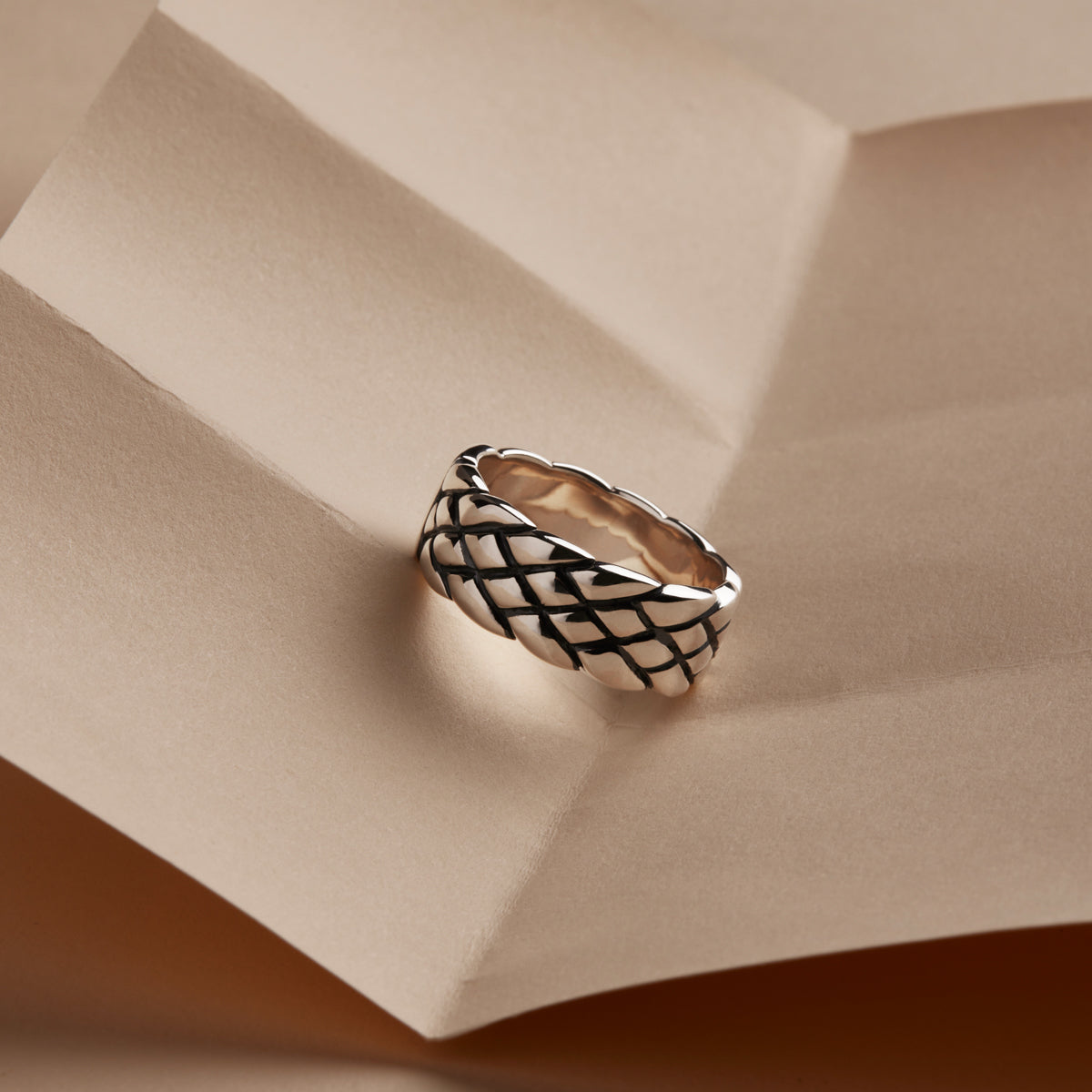 NAJO Ophidian Men’s Silver Ring SIZE 11 R9005-11