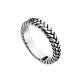 NAJO Tessera Men’s Silver Ring SIZE 10 R9006-10