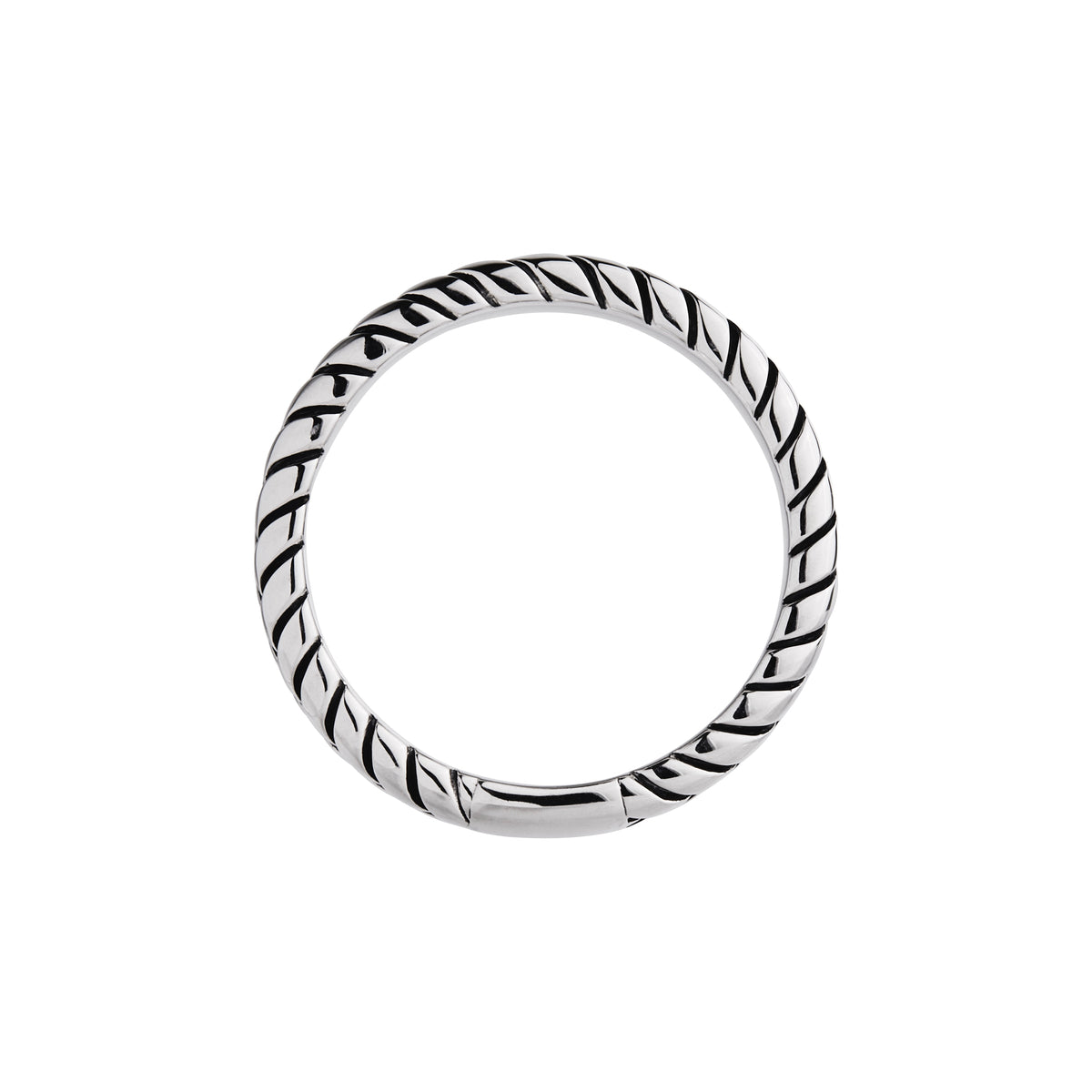 NAJO Tessera Men’s Silver Ring SIZE 10 R9006-10