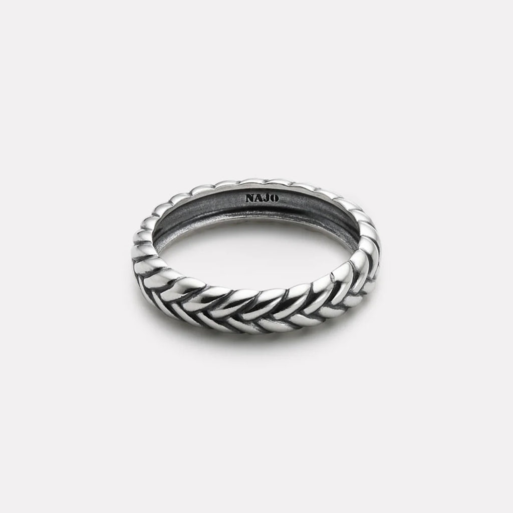Tessera Men’s Silver Ring R9006-11