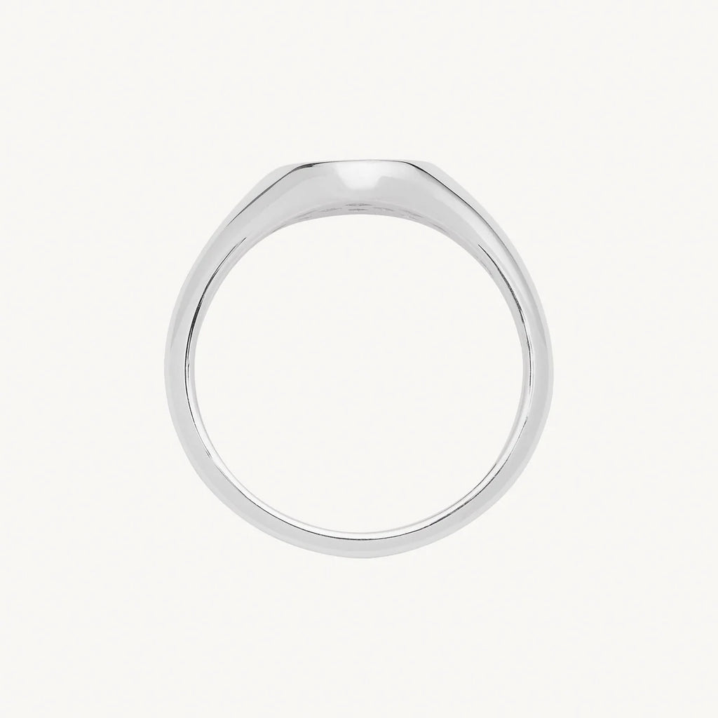 Suave Men's Silver Ring R9064