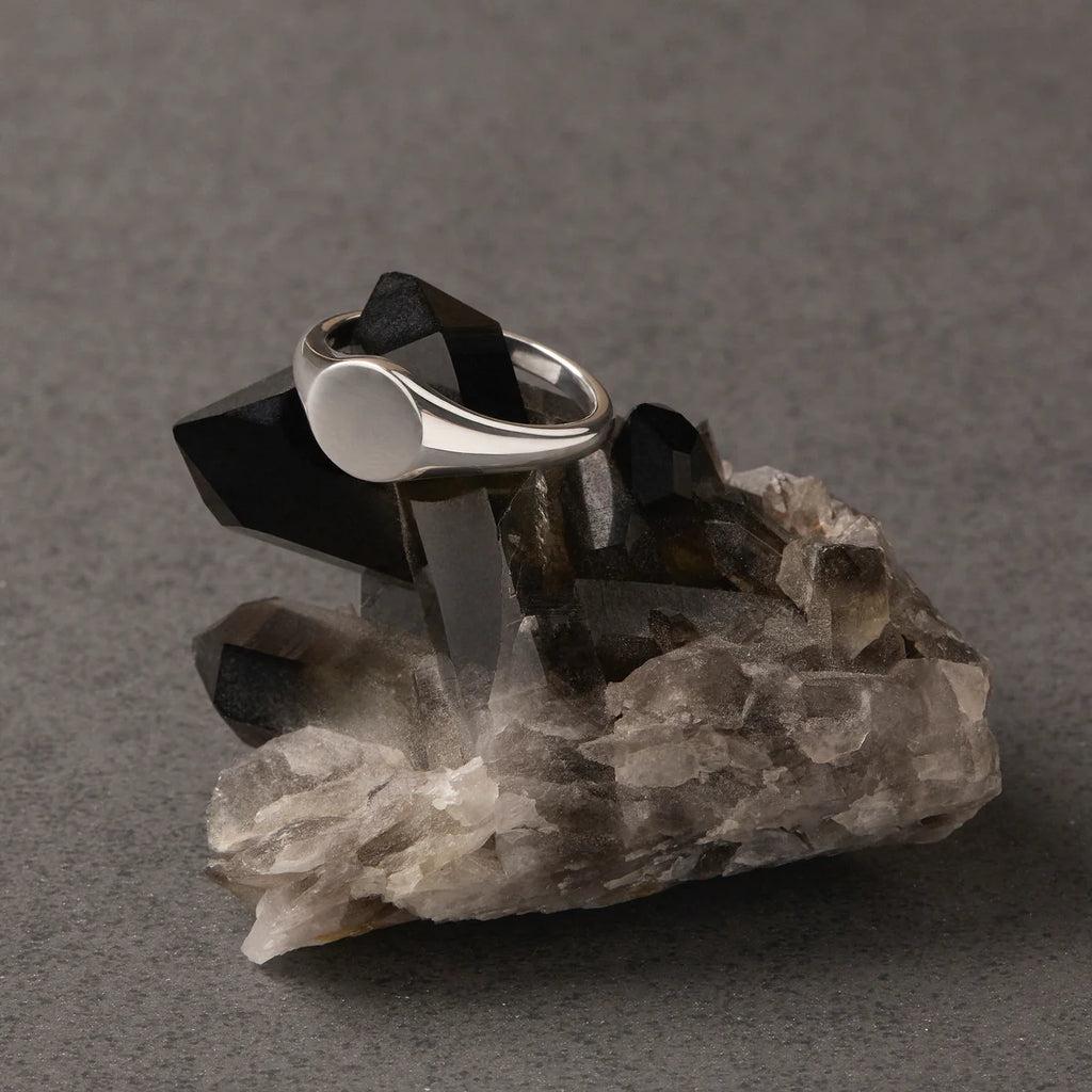 Suave Men's Silver Ring R9064