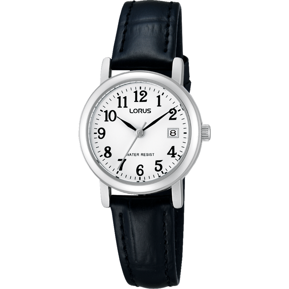 LORUS Ladies Daywear Leather Analogue - 3 Hands RH765AX-5