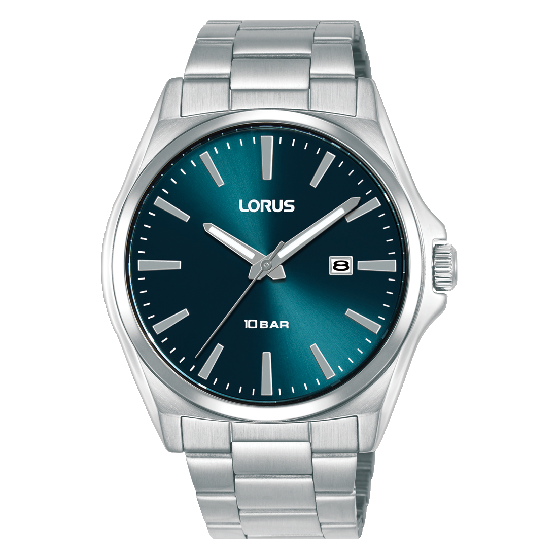LORUS Mens Sport 100m Lake Blue Analogue - 3 Hands