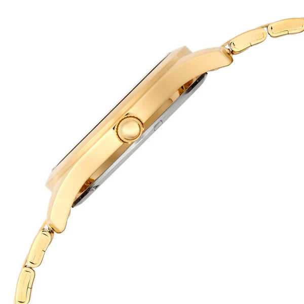 Lorus Men's Gold Day & Date 50M W/R Watch