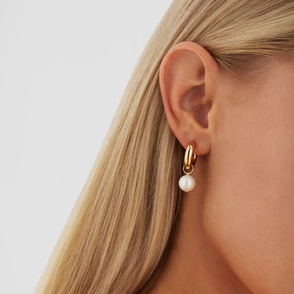 Ms Perla Earring Yellow Gold E6338