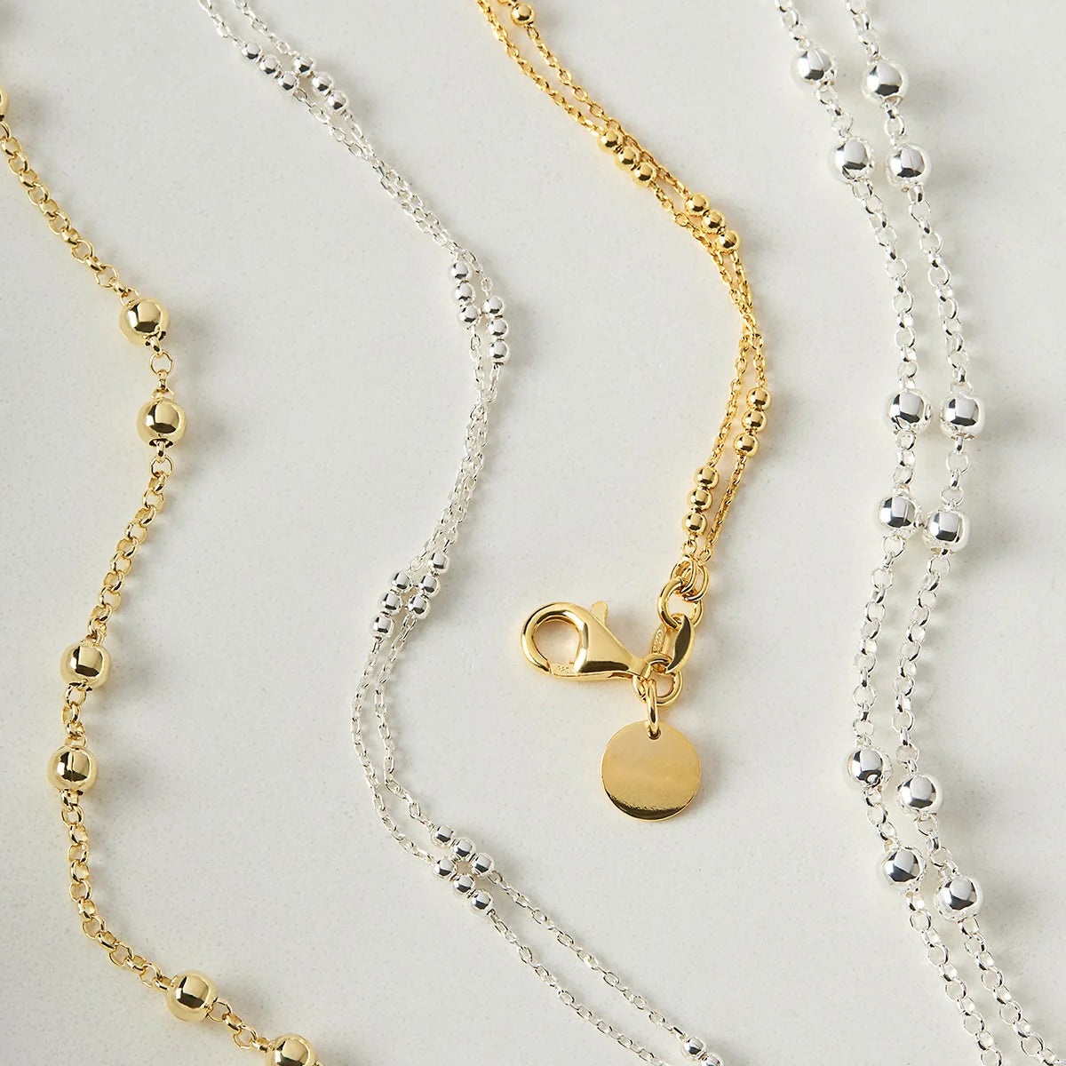 Halcyon Chain Necklace - Silver (45cm)