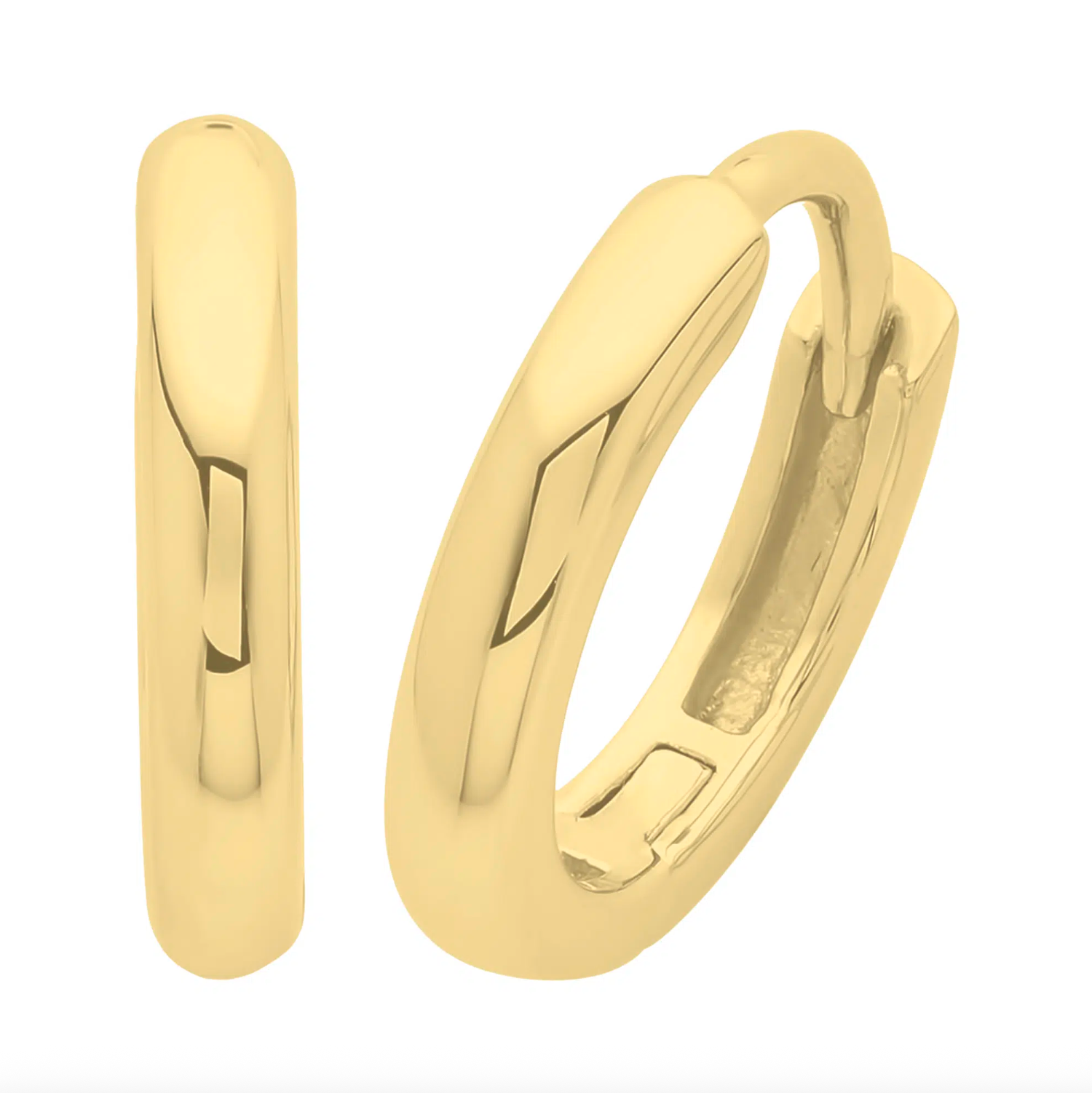 M3352 925  GOLD PLATED HUGGIES