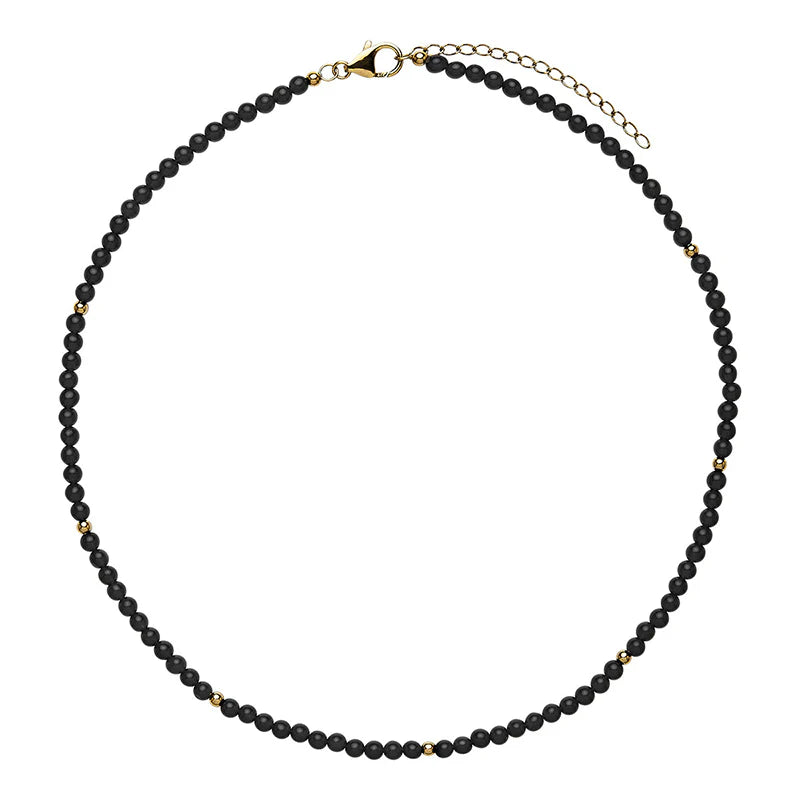 NAJO Stargazer Black Onyx Necklace (42cm+ext) N7191