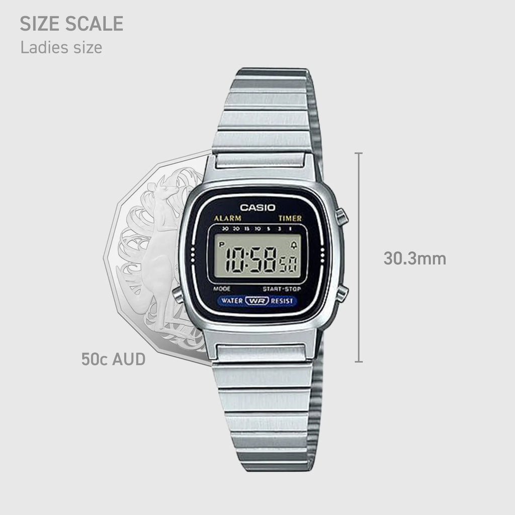 Casio Digi, Black Face, S. Steel Band