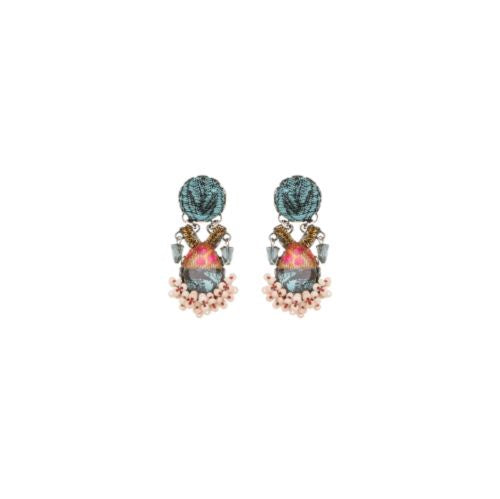 Summer Skies Set, Handmade Earrings, Moonlight H2396