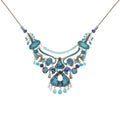 Blue Bayou Set, Blue Beaded Necklace, Daylight C3628
