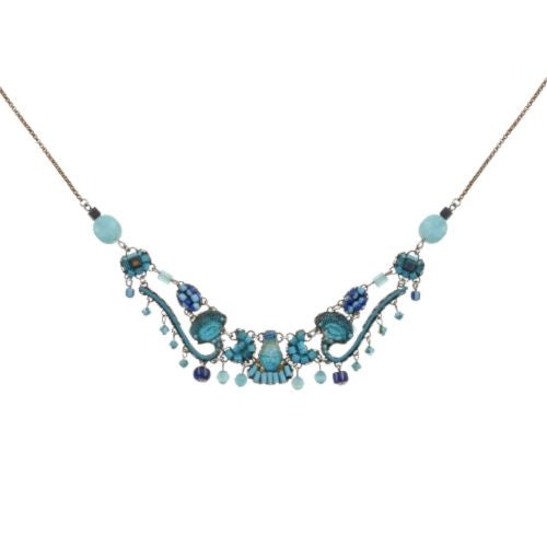 Blue Bayou Set, Beaded Necklace, Heaven C3629