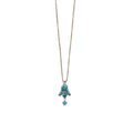 Blue Bayou Set, Blue Pendant Necklace, Cobalt C3627