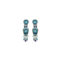 Blue Bayou Set, Artistic Blue Earrings, Cloudless C2380