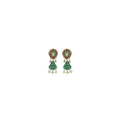 Seagrass Set, Beadwork Earrings, Ruppia C2355