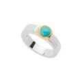 Solace 2-Tone Amazonite Ring R7407 Size Small