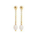 Tidal Whisper Single Pearl Earring E7502