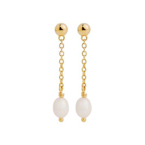 Tidal Whisper Single Pearl Earring E7502