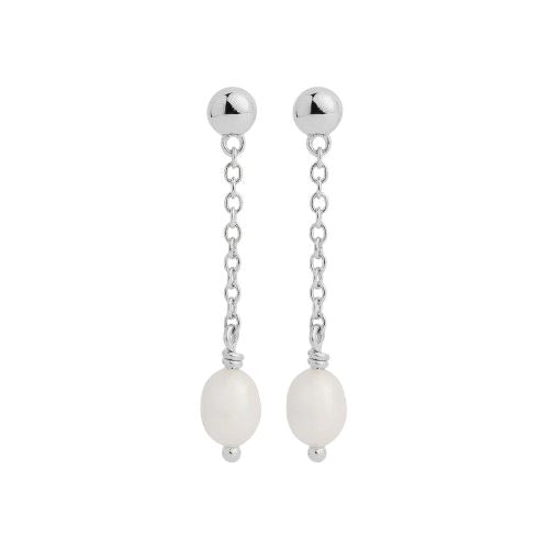 Tidal Whisper Single Pearl Earring E7501