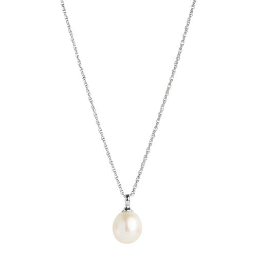 Rice pearl pendant N6810 (45cm)