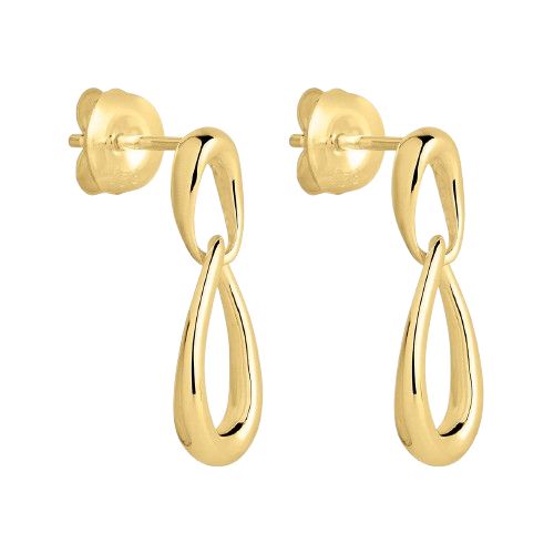 Vivante Drops - Yellow Gold Plated E7355