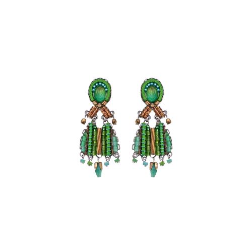 Ayala Bar Green Earrings Grassland Set, Zia C1999